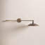 Lance Sconce-Burnished Brass Steel
