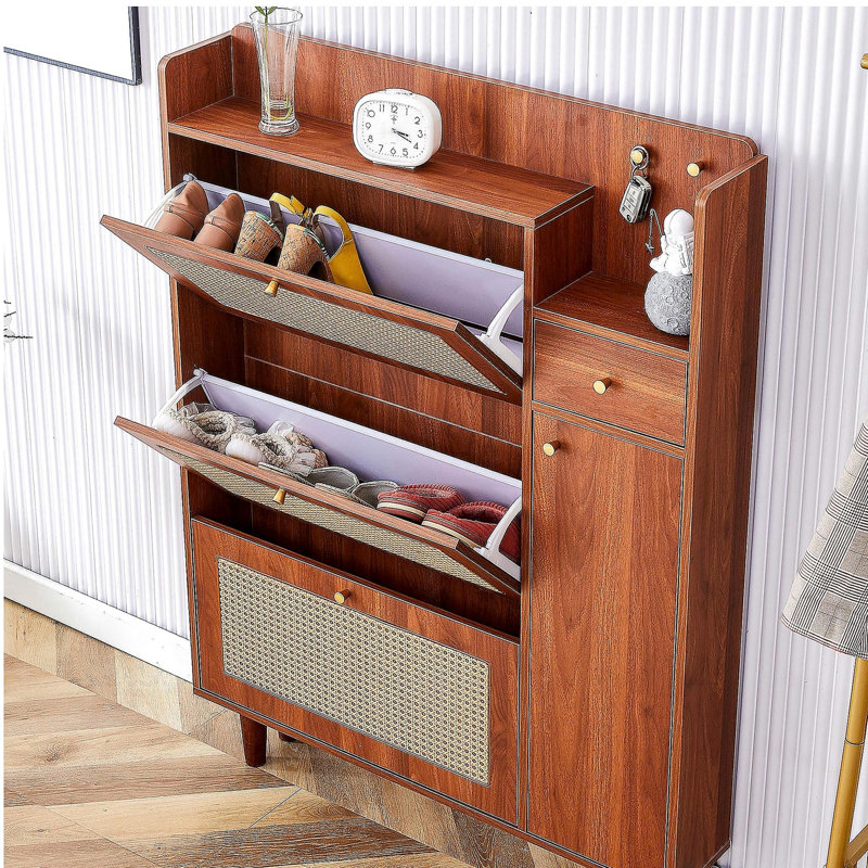 Armoire à chaussures moderne et minimaliste