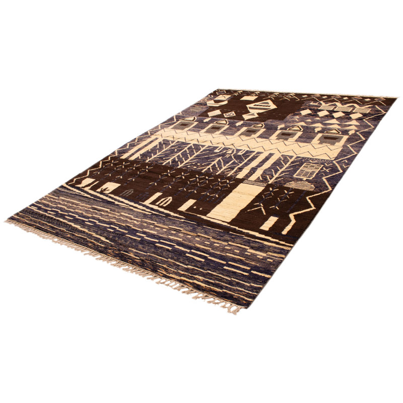 Tapis brun foncé Finest Marrakesh 10 pi 0 po x 14 pi 3 po