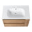 30" Wall Mounting Bathroom Vanity With Gel Sink, Soft Close Drawer-883041426
