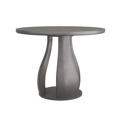 Samara Round Mahogany Wood Dining Table