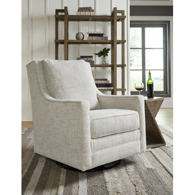 Kambria Upholstered Swivel Accent Chair
