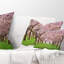 Coussin décoratif plenitude éblouissantes de fleurs cerises-29071621-29071622