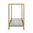 Haye 47'' Glass Top Console Table-42042592