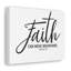 Faith Can Move Mountains Matthew 17:20 1 Piece Wrapped Canvas Wall Art-1292420950