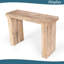 Console en bois massif L 45 po-217644324