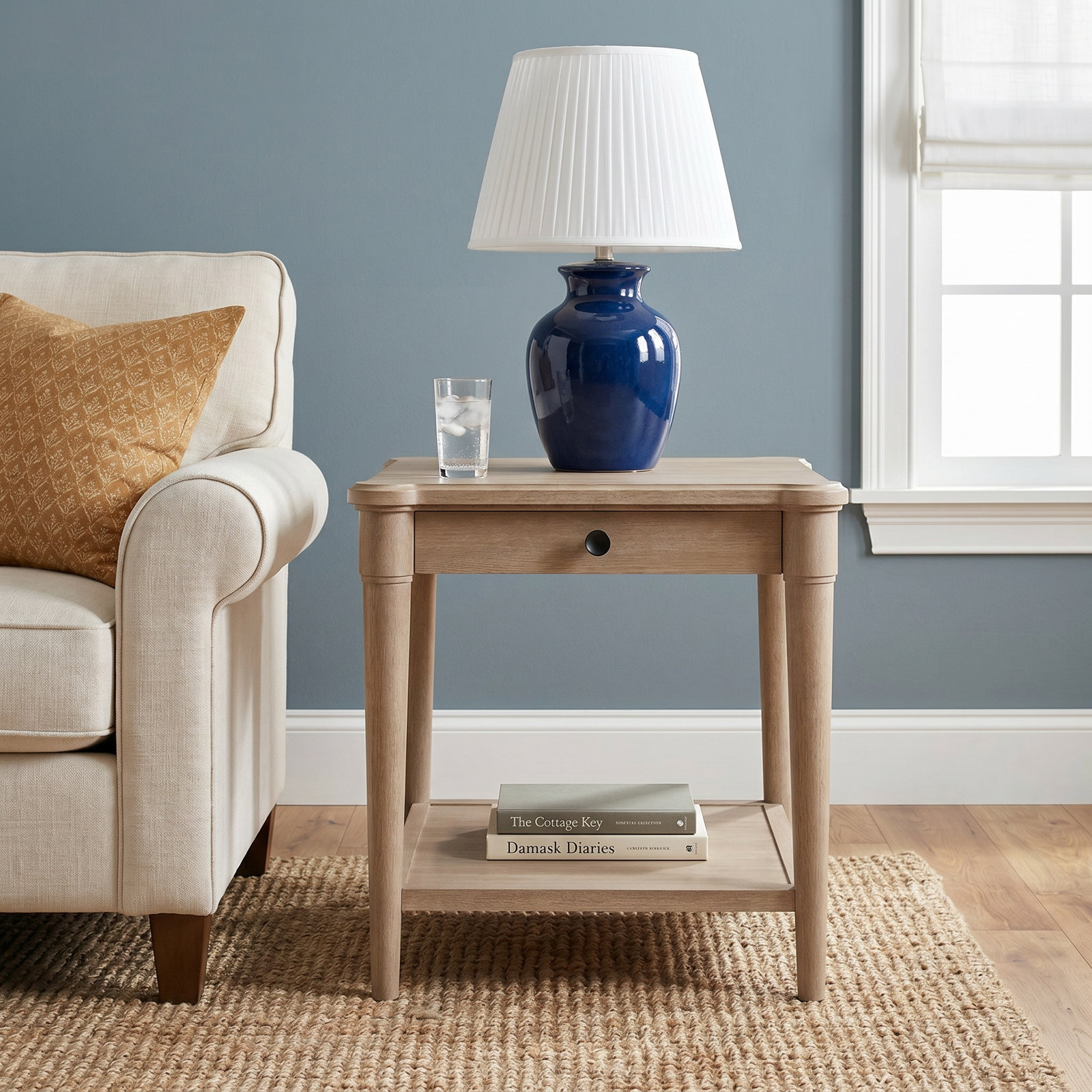 Dana 24" End Table, Beige