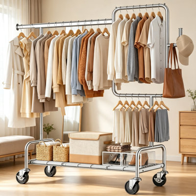 158 cm Portable Wardrobe