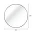 Miroir rond 24 po pour salle de bain-947898134