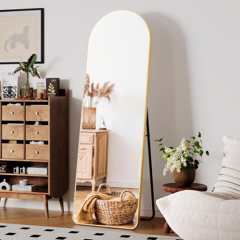 Synclaire Aluminium Arch Mirror