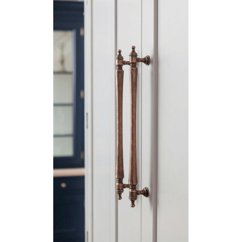 Elegant Cabinet Bar Pull Multipack, 7.56", Antique Copper