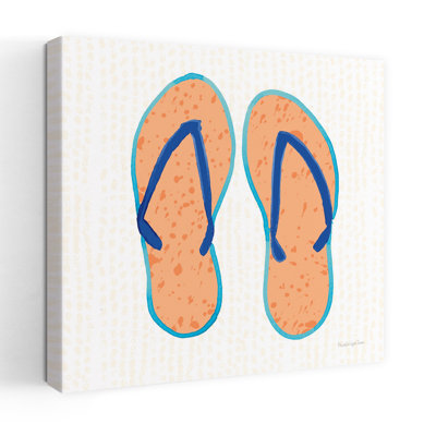Laguna Flipflops I Coastal Art