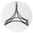Almeida Round End Table w/ Glass Top