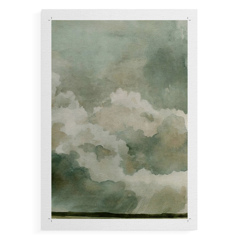 «Coming Rain II» - Impression sur toile seulement - NON-CADRE, H 18 po x l 12 po