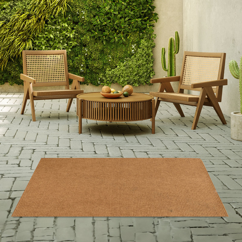 Tapis intérieur / extérieur en sisal Gatienne, Tapis de couloir 3 pi x 14 pi