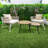 Sorbus 48Sq. Ft. Artificial Interlocking Grass Tiles 24"x24" For Balcony, Deck and Patio