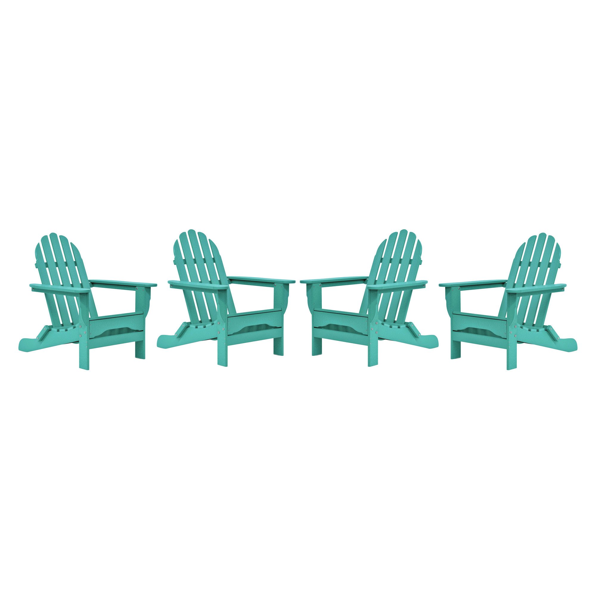 Brunt Outdoor Adirondack Set, Aruba