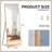 Solid Wood Frame Full-Length Mirror