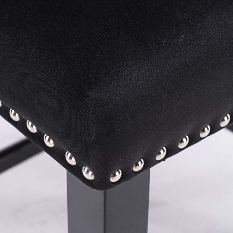 Tabouret Jamykal, Noir