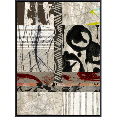 Classic Montage 1 Framed Painting Canvas