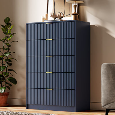 Commode à 5 tiroirs, H 47,2 po