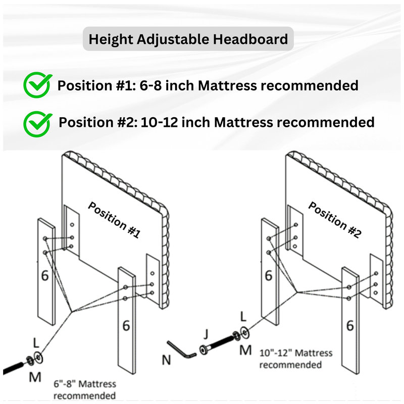 Lit plateforme tapissier Findlay, Lit simple
