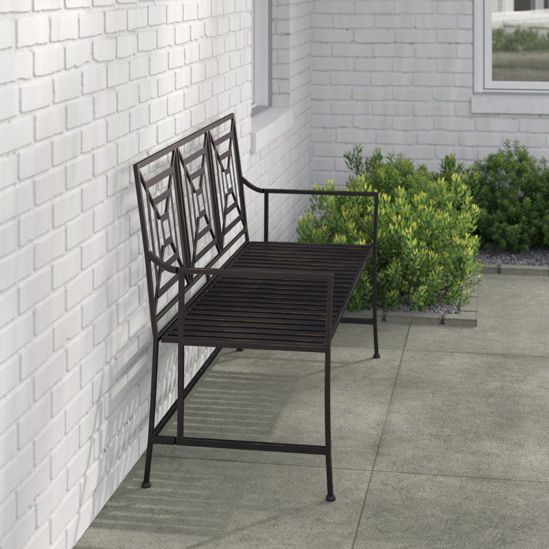 Banc de jardin en fer Nicholls