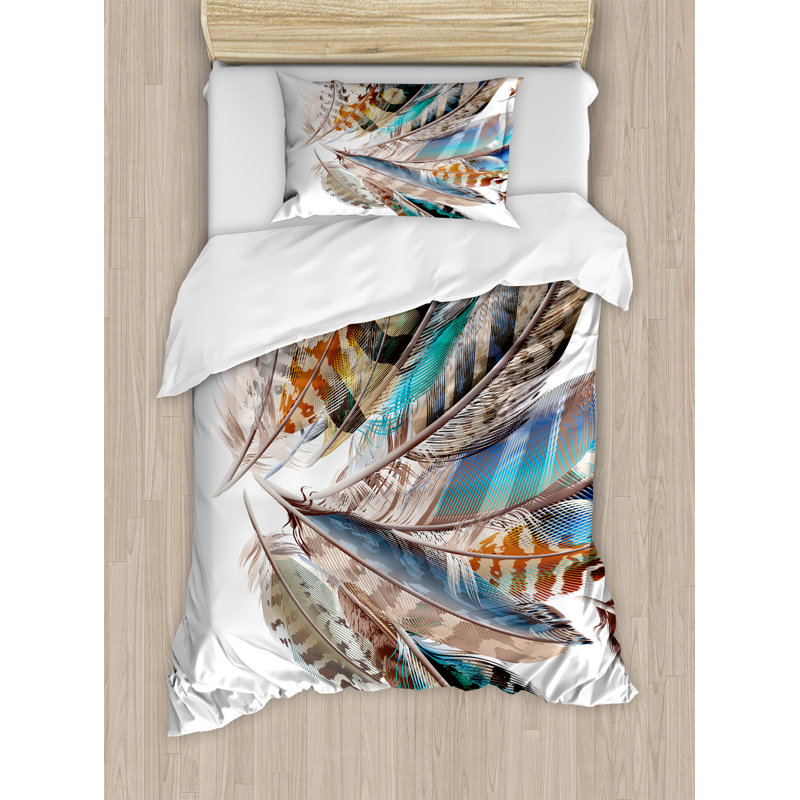 Feather House Modern & Contemporary Polyester Duvet Cover, Twin