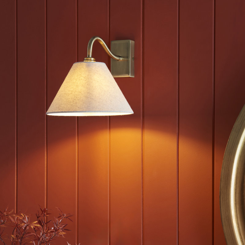 Knapp Wall Light, Aged Brass