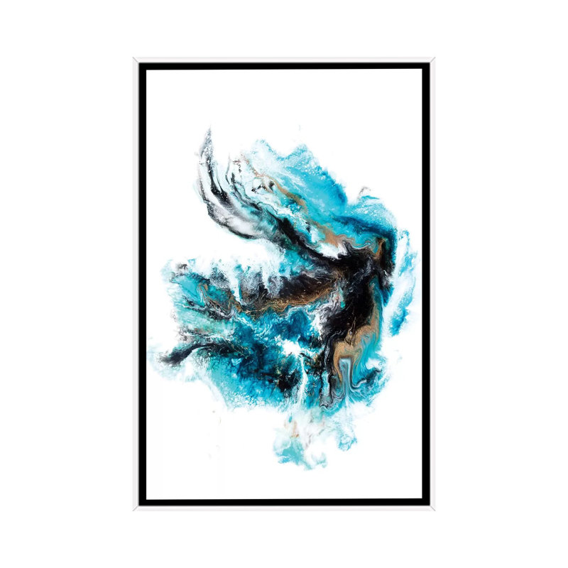 Acropora - Print on Canvas, 101.6 cm H x 66.04 cm W, White Framed