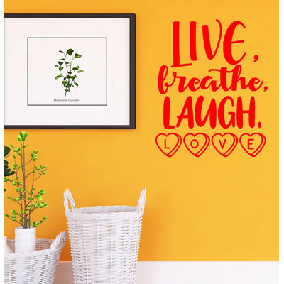 Text & Numbers Non-Wall Damaging Wall Decal