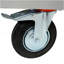 Chariot à plate-forme de chariot industriel avec roues - Chariot 24 x 48 robuste - Capacité de 2 000 lb. X 48 po 2000 lb Capacité, couleur grise-128815633