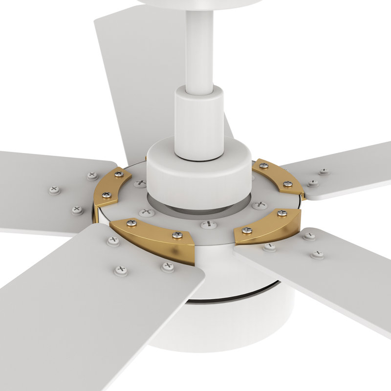 Granby 52'' Smart Ceiling Fan With Remote, Light Kit IncludedWorks With Google Assistant And Amazon Alexa,Siri Shortcut