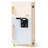 Wooden Toy Fridge for Kids, Realistic Play Fridge with Freezer, Blackboard, Egg & Ice Cream Accessories