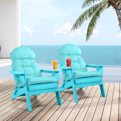 Coussin de siège et de dossier Adirondack pour l'extérieur 2 pièces