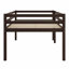 Lit mezzanine en bois avec échelle-1158495977
