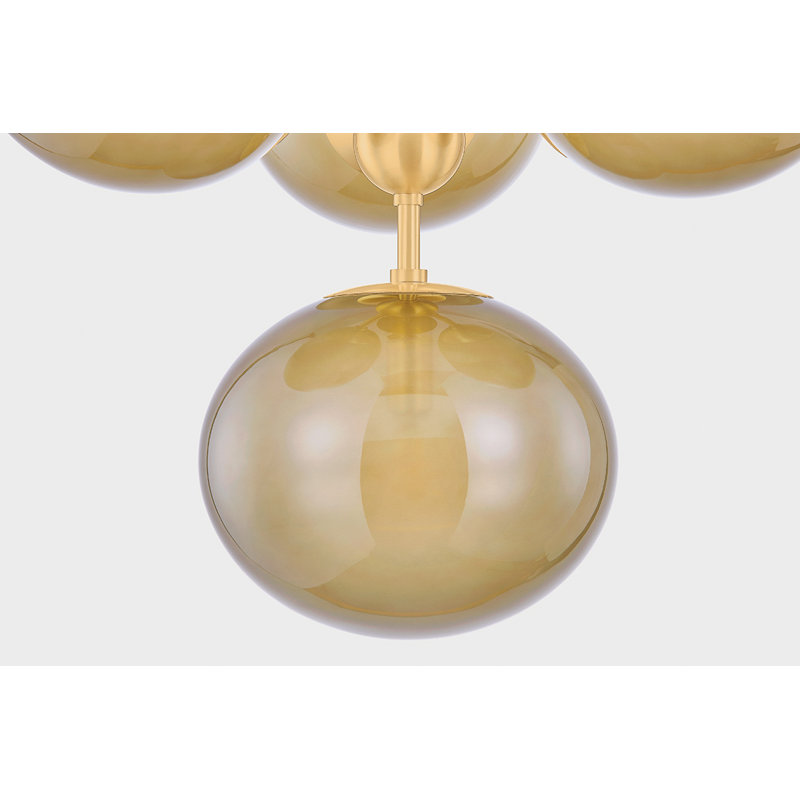 Plafonnier semi-encastré 4 lumières Mitzi Zaley