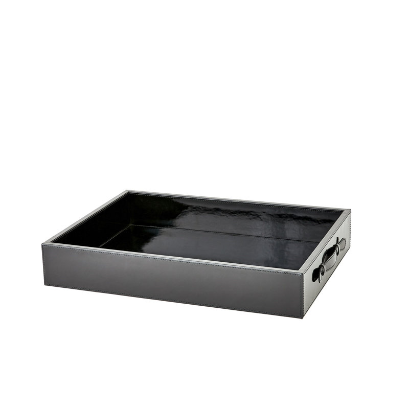 Decorative Tray, 3.75"H x 22"W x 16.5"D