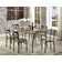Bock 7 - Piece Solid Wood Top Dining Set