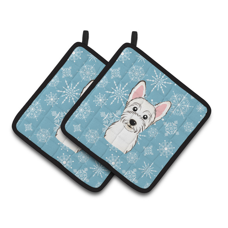 The Holiday Aisle® Ashlynn Polyester Potholder Set