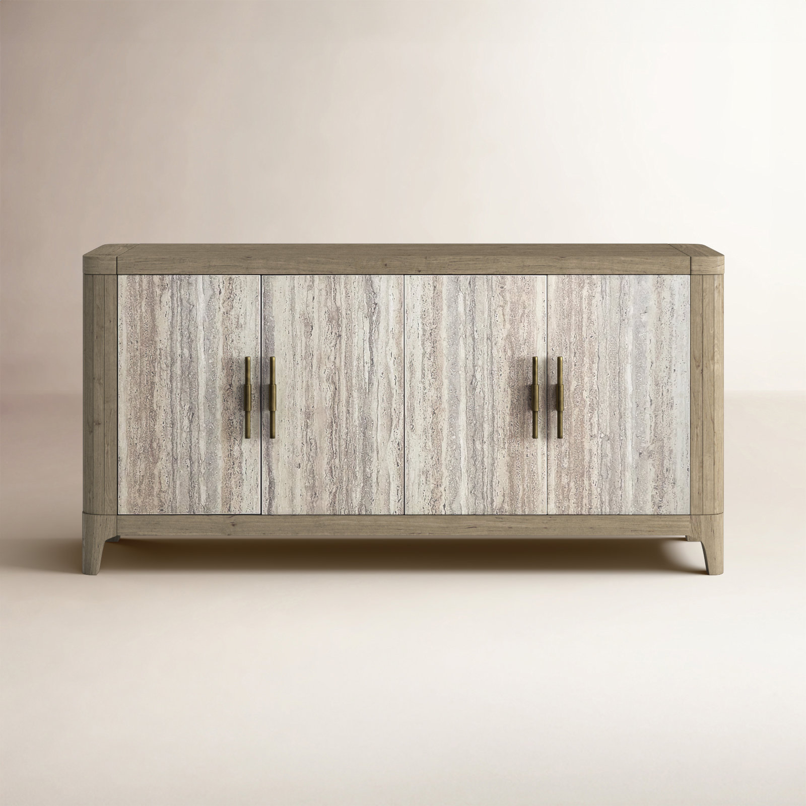 Carley 72" Reclaimed Wood Sideboard, Brown