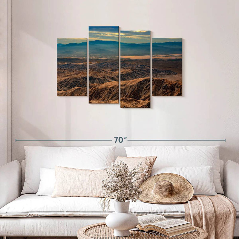 Coachella Desert Scene, 27" H x 43" W