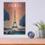  «Paris-France» par l'Arctique, art mural en métal-919440889