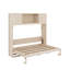 Grand lit escamotable avec armoires de rangement-204367664