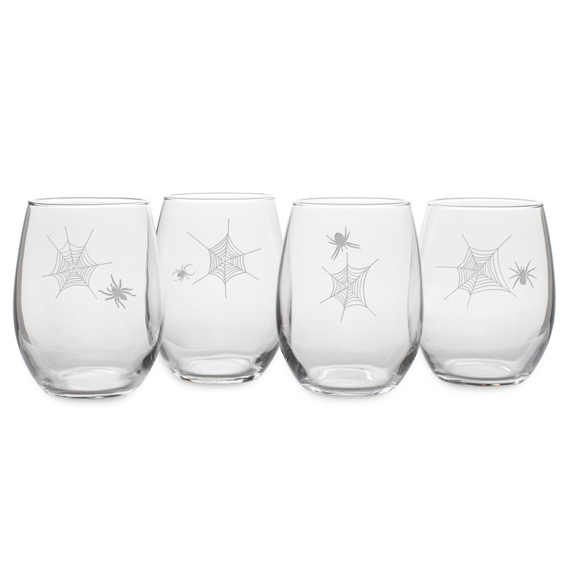 Ensemble de verres à vin sans pied 21 oz 4 pièces Seevers