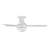 44" Flush Mount Outdoor/Indoor Smart Ceiling Fan with Remote Control, Works With Google Assistant, Amazon Alexa and IOS/Android Mobile APP-48461474-48461477