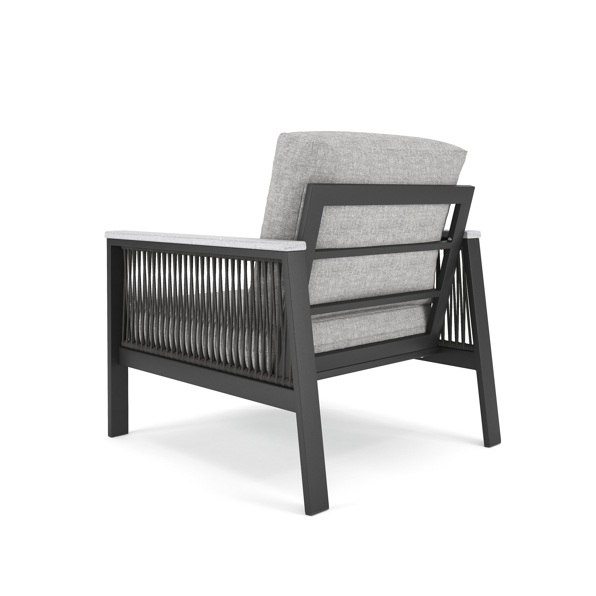 Townsend Patio Chair with Sunbrella® Cushions, Canvas Granite Sunbrella® Canvas