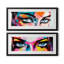 Cadre photo, ensemble d'impressions sur papier-966147193
