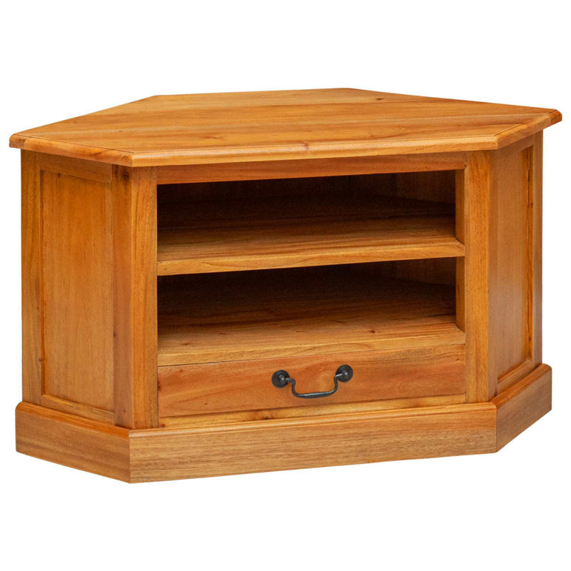 Unfinished TV Stand for TVs up to 88", Natural