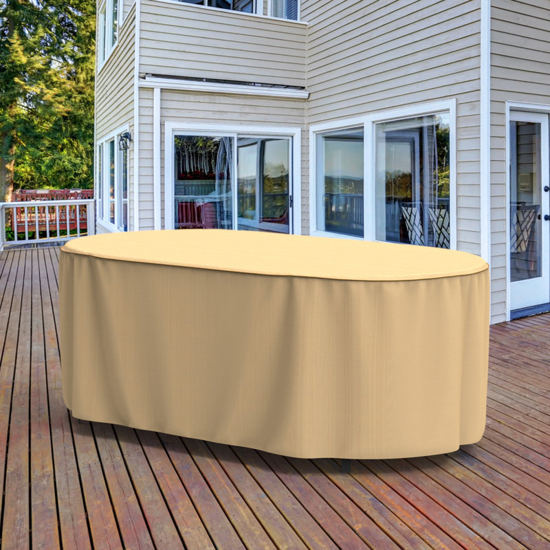 Housse pour table de patio Eduardo, H 28 po x l 42 po x P 60 po